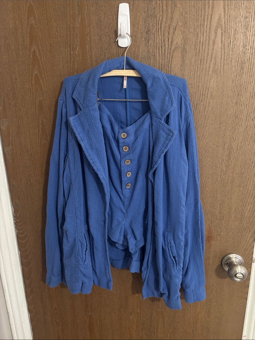 Blue Free People 2 Piece Set